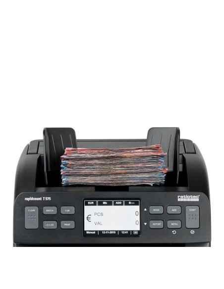 CONTADORA DE BILLETES RATIOTEC RAPIDCOUNT T 575