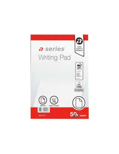 BLOC DE NOTAS A-SERIES A5 LISO CON TAPA 50h