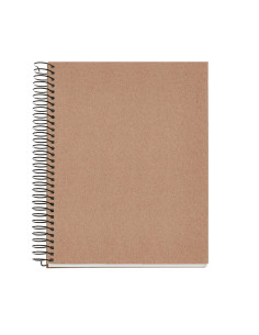 CUADERNO MIQUEL RIUS NOTEBOOK 4 A5 CARTÓN RECICLADO 5x5mm