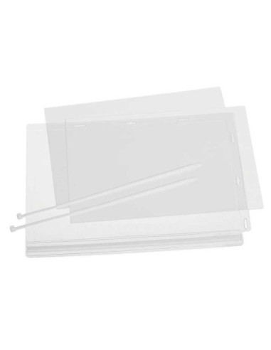 BOLSA 5 FUNDAS DURABLE IMPERMEABLES A4 CON BRIDAS
