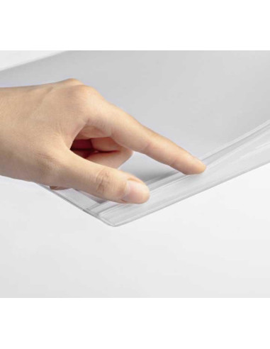 BOLSA 5 FUNDAS DURABLE IMPERMEABLES A4 CON BRIDAS