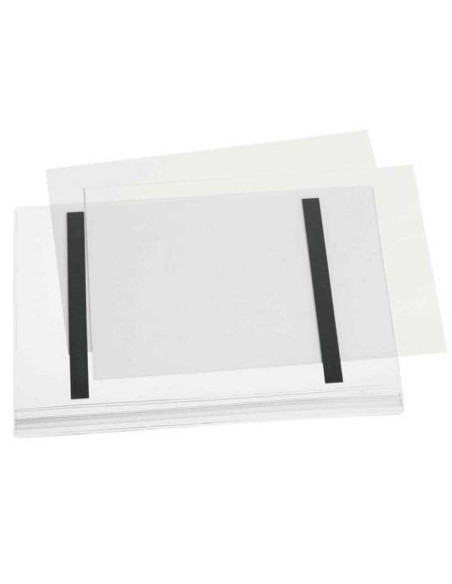 FUNDA INFORMATIVA DURABLE IMPERMEABLE MAGNETICA A4 BOLSA DE 5