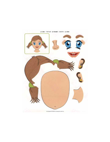 BLÍSTER 12h GOMETS APLI TEMÁTICOS LA CARA