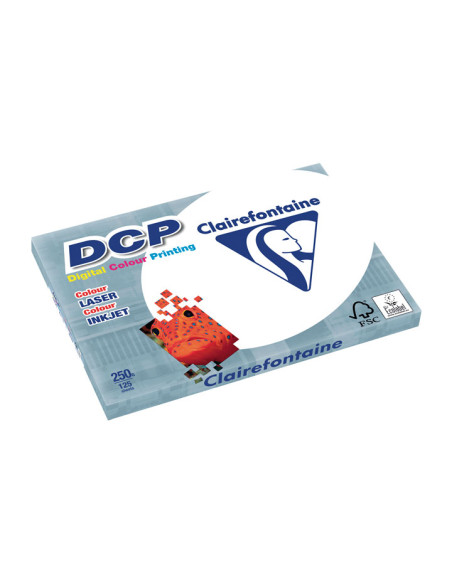 PAQUETE 125h PAPEL CLAIREFONTAINE DCP 250gr A3