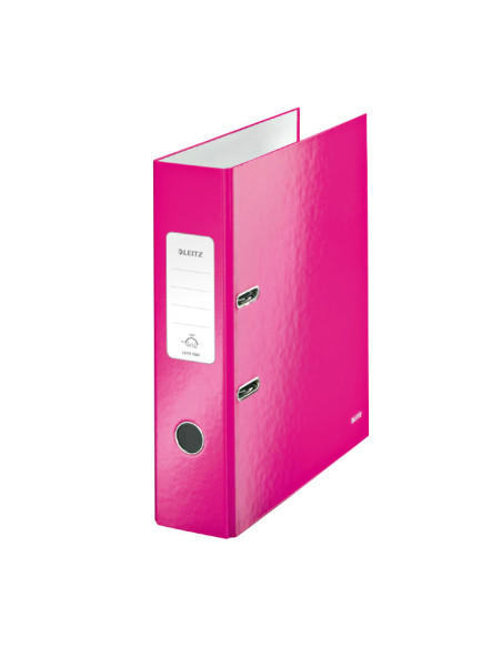 ARCHIVADOR palanca LEITZ WOW A4 180 80mm FUCSIA
