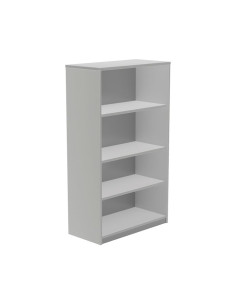 ARMARIO MADERA ROCADA STORE 156x90cm LIBRERÍA GRIS