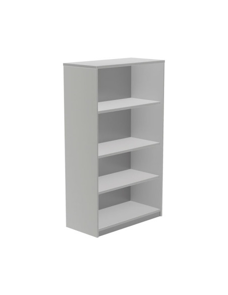 ARMARIO MADERA ROCADA STORE 156x90cm LIBRERÍA GRIS