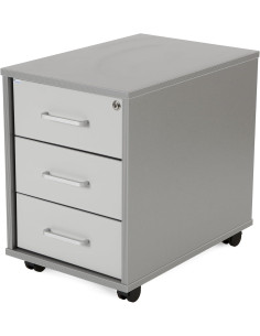 BUCK MÓVIL ROCADA STORE 3 CAJONES 58x40cm GRIS