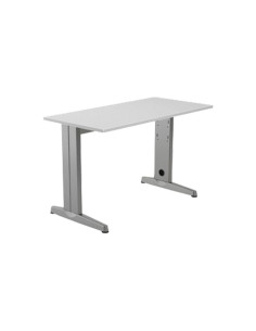 MESA ROCADA SERIE METAL 120x60cm