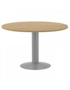 MESA DE REUNIÓN CIRCULAR ROCADA MEETING ESTRUCTURA GRIS