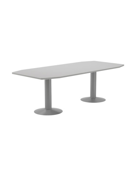 MESA REUNIÓN ROCADA MEETING 220x100cm ESTRUCTURA ALUMINIO GRIS