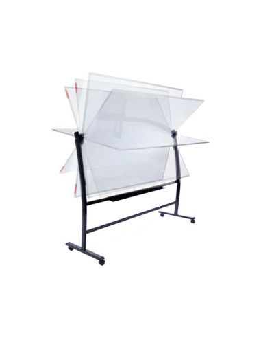SOPORTE VOLTEABLE ROCADA CURVE PARA PIZARRA DE 120x90cm
