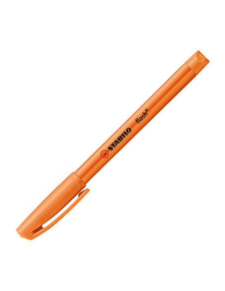 MARCADOR FLUOR STABILO FLASH 555  NARANJA