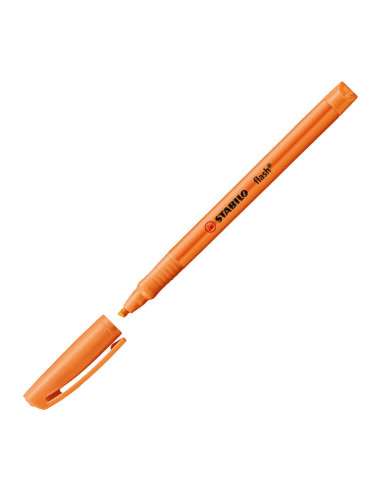 MARCADOR FLUORESCENTE STABILO FLASH