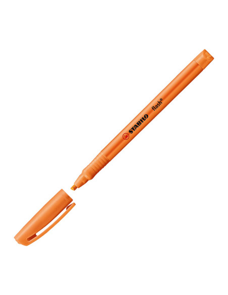 MARCADOR FLUOR STABILO FLASH 555  NARANJA