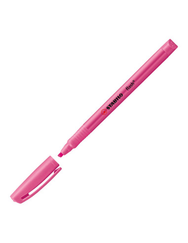 MARCADOR FLUORESCENTE STABILO FLASH