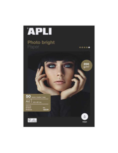 PAQUETE 50h PAPEL APLI EVERYDAY PHOTO BRIGHT