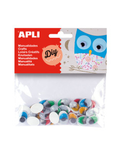 BOLSA 40 OJOS MÓVILES APLI OVALADOS