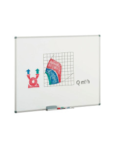 PIZARRA BLANCA FAIBO MARCO DE ALUMINIO 122x244 cm