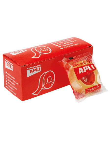 ROLLO CINTA ADHESIVA APLI 12 mm x 33 m