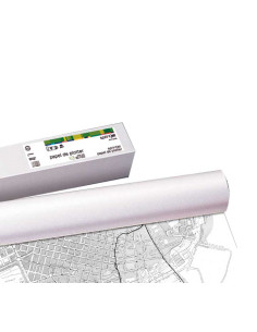 ROLLO PAPEL PLOTTER FABRISA COPIA DE PLANOS 914cmx175m
