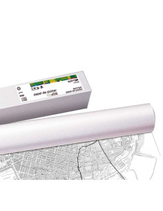 ROLLO PAPEL PLOTTER FABRISA COPIA DE PLANOS 62cmx175m
