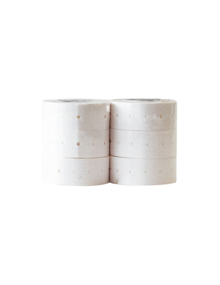 PACK 6 ROLLOS APLI PARA ETIQUETADORA 21x12mm