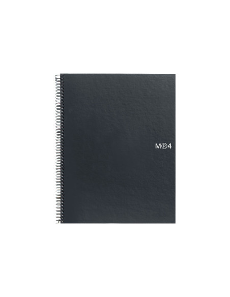 CUADERNO MIQUEL RIUS NOTEBOOK 4 A5 LISO BASIC GRAFITO
