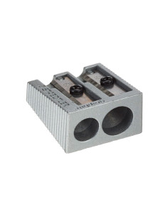 SACAPUNTAS STAEDTLER METAL DOBLE CUÑA