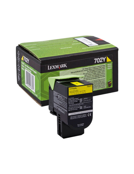TONER LEXMARK 70C20Y0 CS310DN310N410DN410DTN410N510DE510DTE AMARILLO 1000 PAG