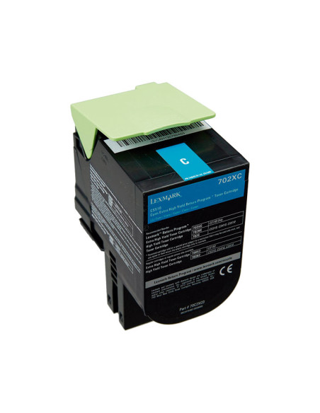TONER LEXMARK 70C20C0 CS310DN310N410DN410DTN410N510DE510DTE CIAN 1000 PAG