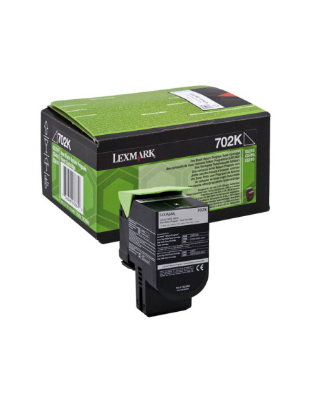 TONER LEXMARK 70C20K0 CS310DN310N410DN410DTN410N510DE510DTE NEGRO 1000 PAG