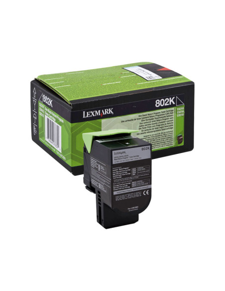 TÓNER ORIGINAL LEXMARK 802