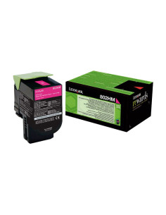 TÓNER ORIGINAL LEXMARK 802 ALTA CAPACIDAD