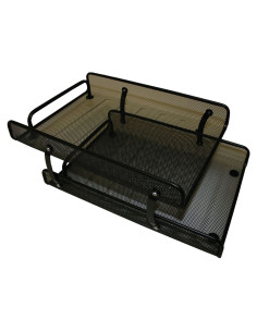 SET 2 BANDEJAS METALICAS MESH