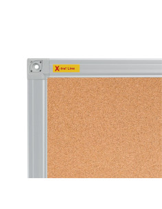 TABLERO DE CORCHO A-SERIES CON MARCO DE ALUMINIO 100x150cm 2