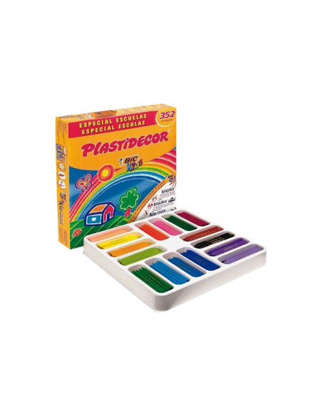 CLASSPACK 352 CERAS BIC KIDS PLASTIDECOR