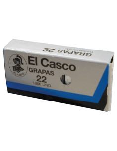 CAJA 1000 GRAPAS EL CASCO No 22