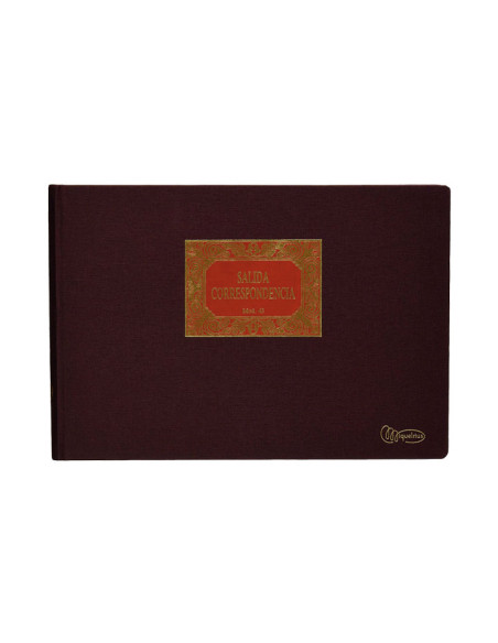 LIBRO CONTABLE 100h MIQUEL RIUS SALIDA CORRESPONDENCIA