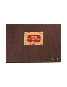 LIBRO CONTABLE 100h MIQUEL RIUS ENTRADA CORRESPONDENCIA