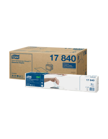 CAJA 9000 SERVILLETAS TORK XPRESSNAP SNACK 216cm