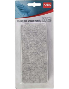 PACK 10 RECAMBIOS BORRADOR MAGNÉTICO NOBO
