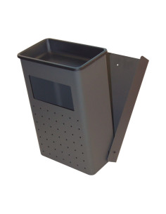 PAPELERA SIE DE PARED PERFORADA 414