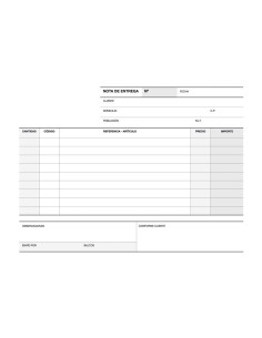 TALONARIO 50h APLI ENTREGAS 14 APAISADO DUPLICADO CASTELLANO