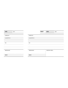 TALONARIO APLI RECIBOS 100h 210x105mm CATALÁN