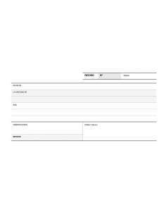 TALONARIO 50h APLI RECIBOS 13 APAISADO DUPLICADO CASTELLANO