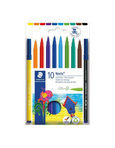 CAJA 10 ROTULADORES STAEDTLER NORIS 326