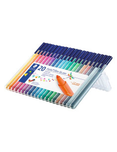 ESTUCHE 20 ROTULADORES STAEDTLER TRIPLUS COLOURS 323 2