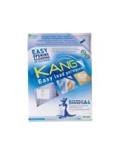 PACK 5 FUNDAS ADHESIVAS TARIFOLD KANG EASY LOAD A4