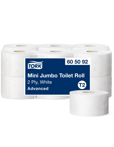 PACK 12 ROLLOS TORK RECAMBIO DISPENSADOR T2 CALIDAD BASIC